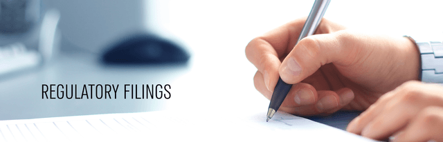 Regulatory Filings & Approvals